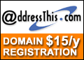 Register your Domain for $15 per year